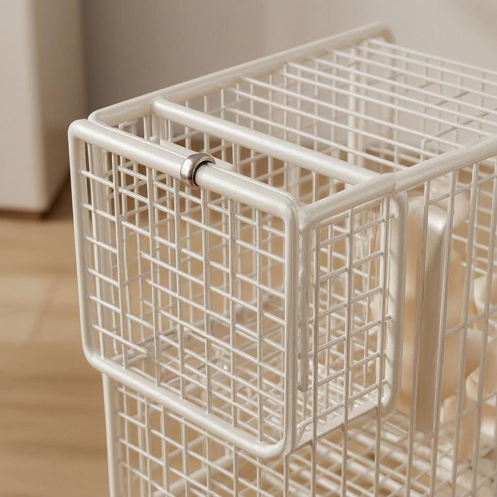 Sports Equipment Home - Carrello Portaoggetti in Metallo a Più