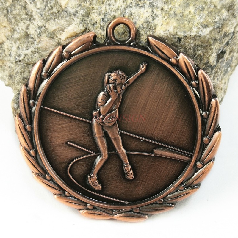 Shot Put Metal - Medaglia di lancio del peso femminile,