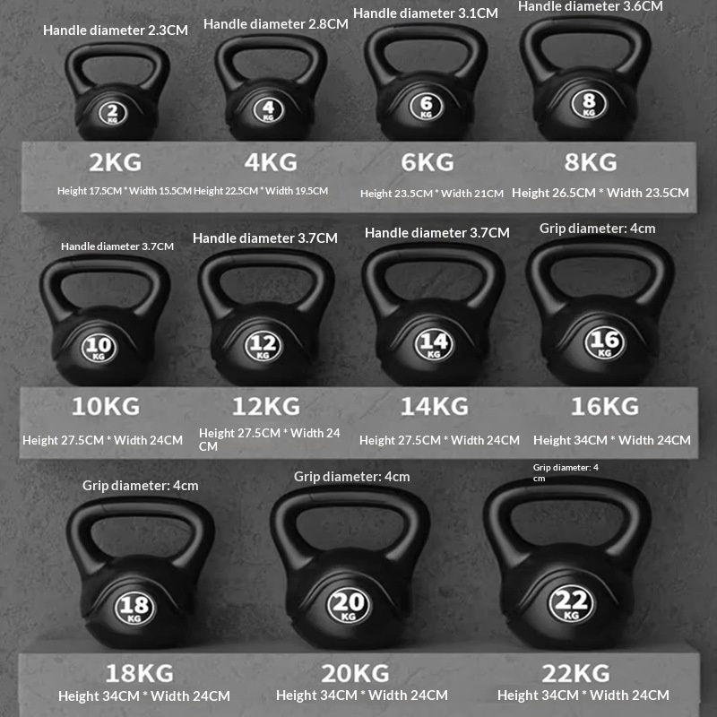 Sports Equipment Names - Kettlebell Regolabile da 8 kg 2026
