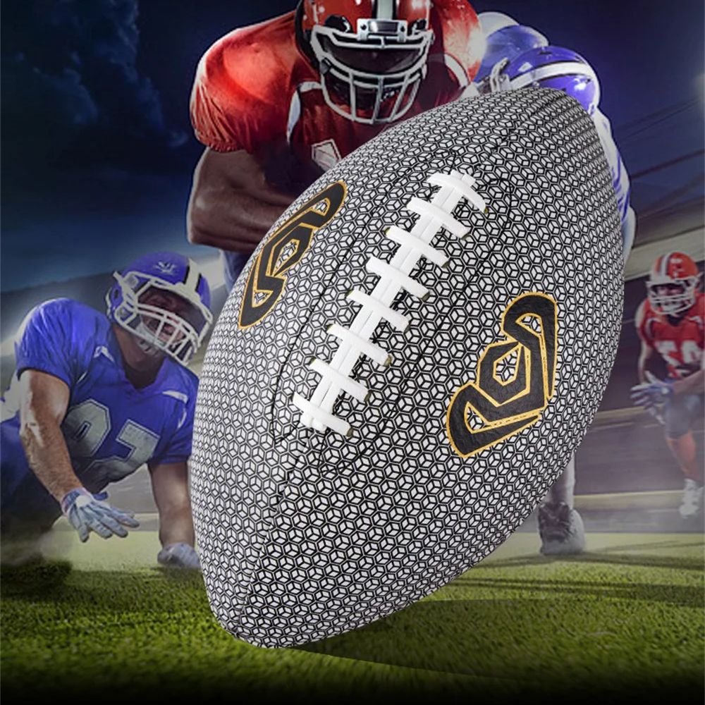 Rugby Training Ball - Rugby riflettente britannico antiscivolo e resistente