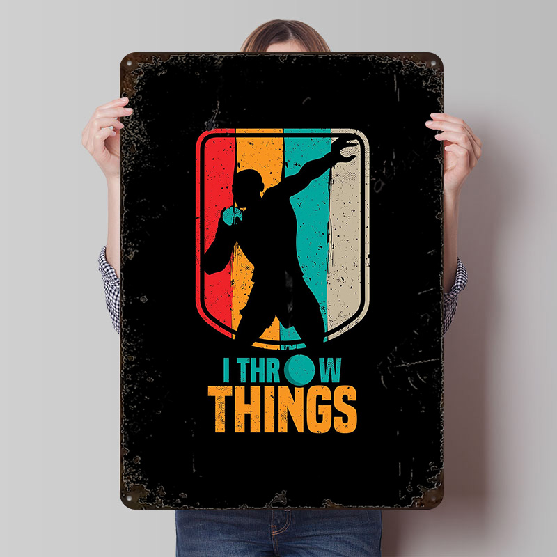 Poster in Latta Personalizzato - Shot Put Metal recensione e prezzo