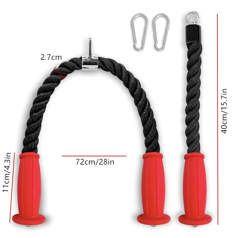Corde ergonomiche per tricipit - Sports Equipment Names recensione e prezzo