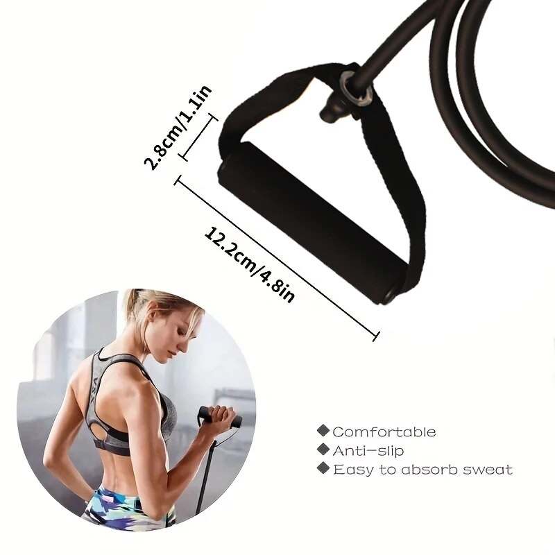 Fasce di resistenza con manici - Sports Equipment At Home recensione e prezzo